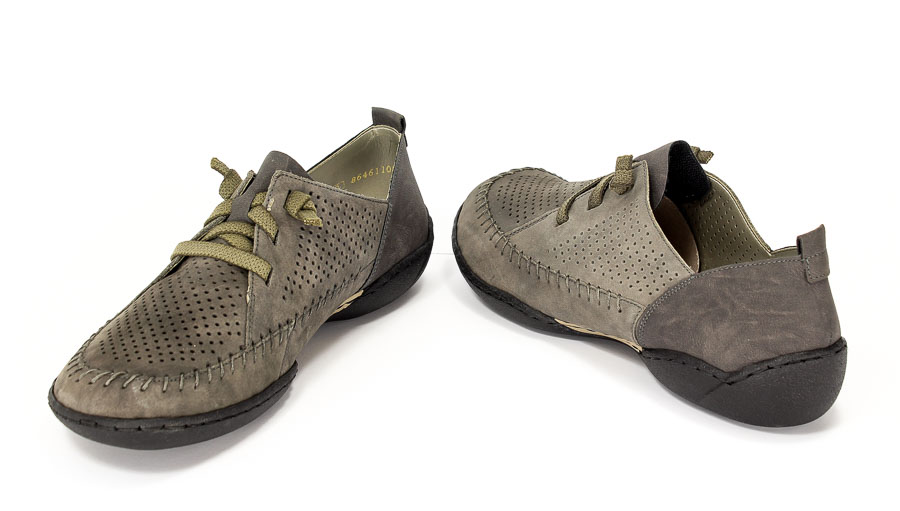 Półbuty letnie Rieker 58886-46 Grey.