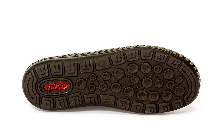 Półbuty letnie Rieker B2455-14 Blue.