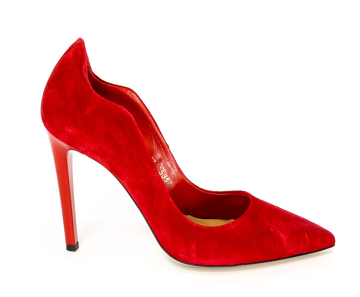 Czółenka Visconi 7147534-773 Rosso wel