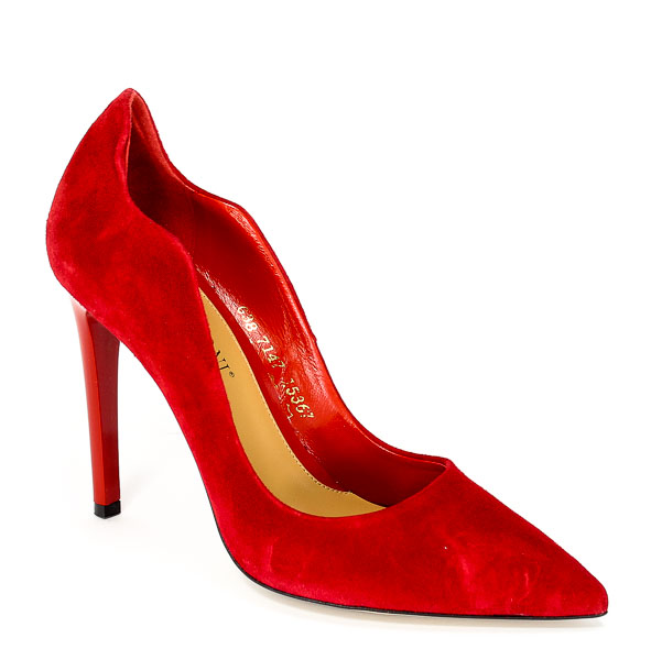 Czółenka Visconi 7147534-773 Rosso wel