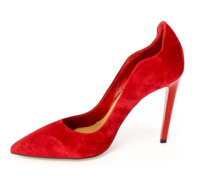 Czółenka Visconi 7147534-773 Rosso wel