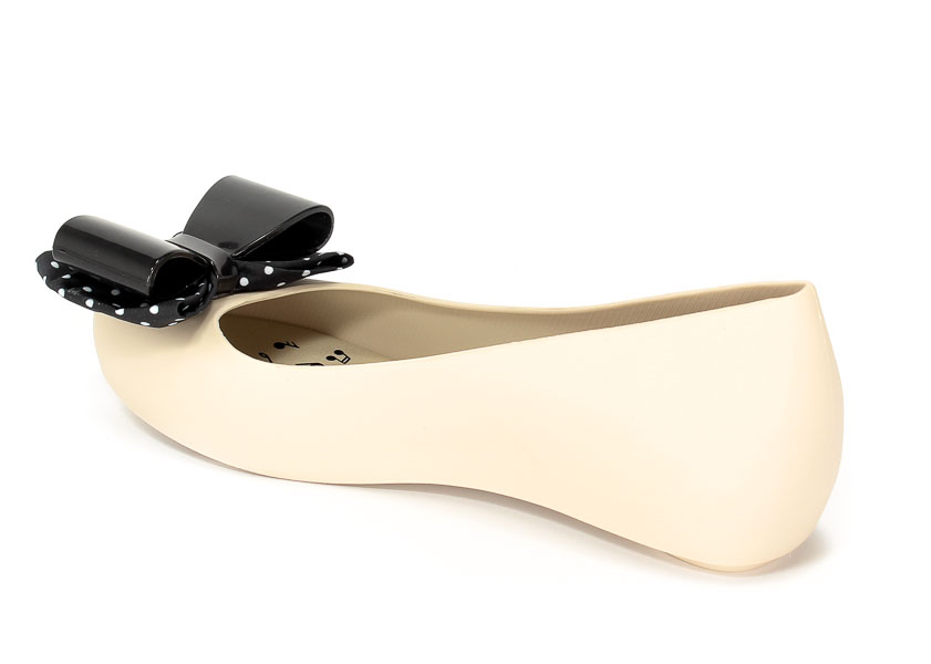 Baleriny Melissa M32207-51485 Beige-black