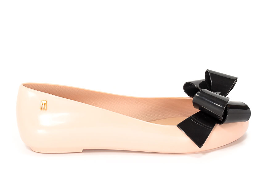 Baleriny Melissa M31954-51647 Pink/Black 
