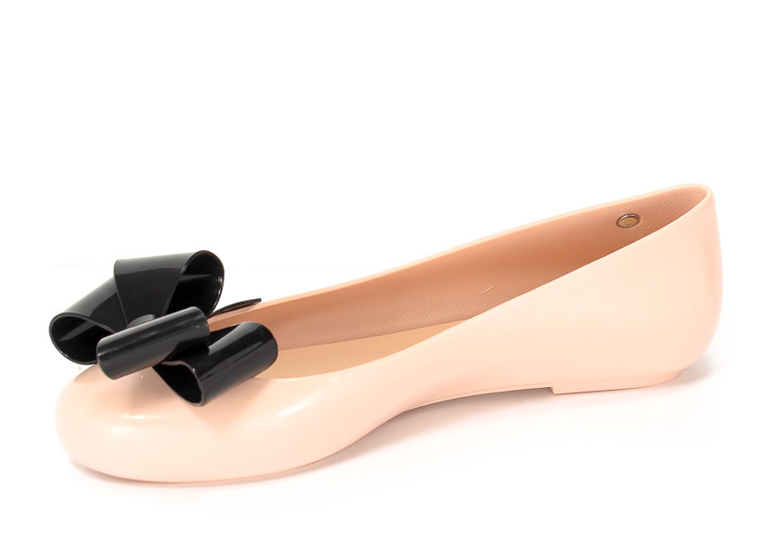 Baleriny Melissa M31954-51647 Pink/Black 