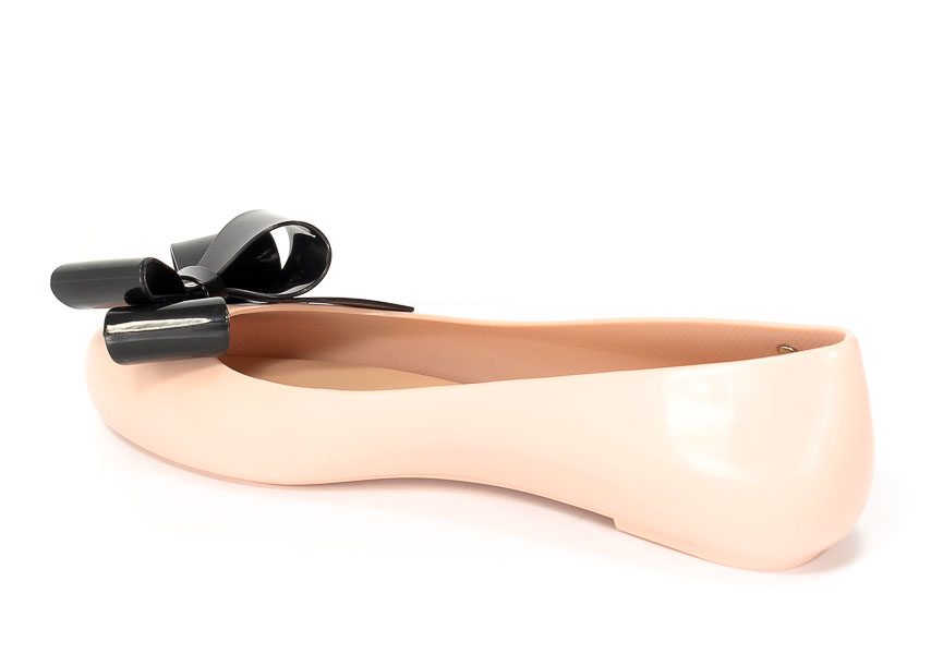 Baleriny Melissa M31954-51647 Pink/Black 