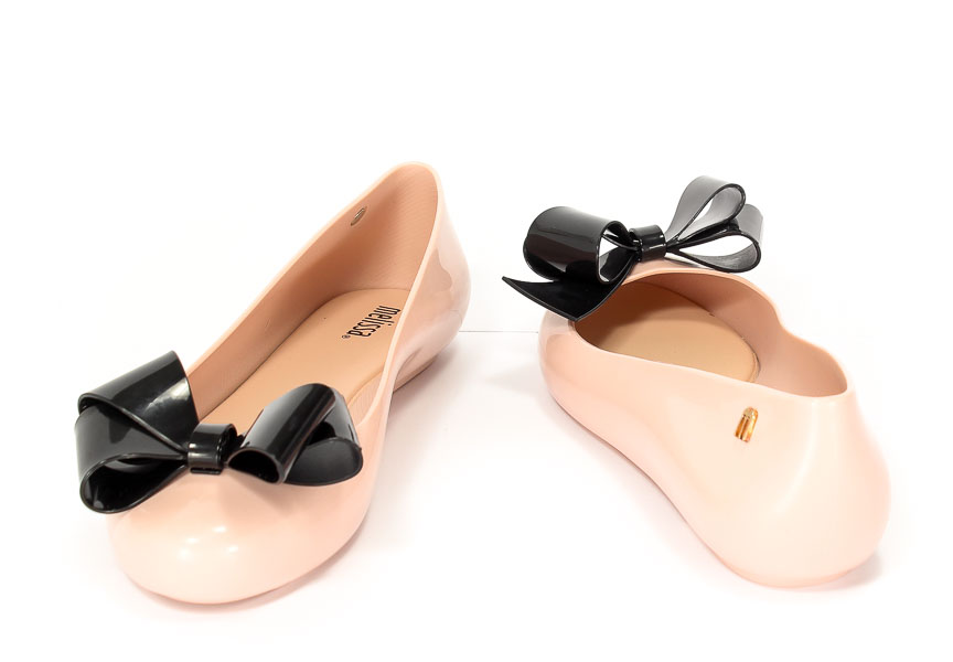 Baleriny Melissa M31954-51647 Pink/Black 