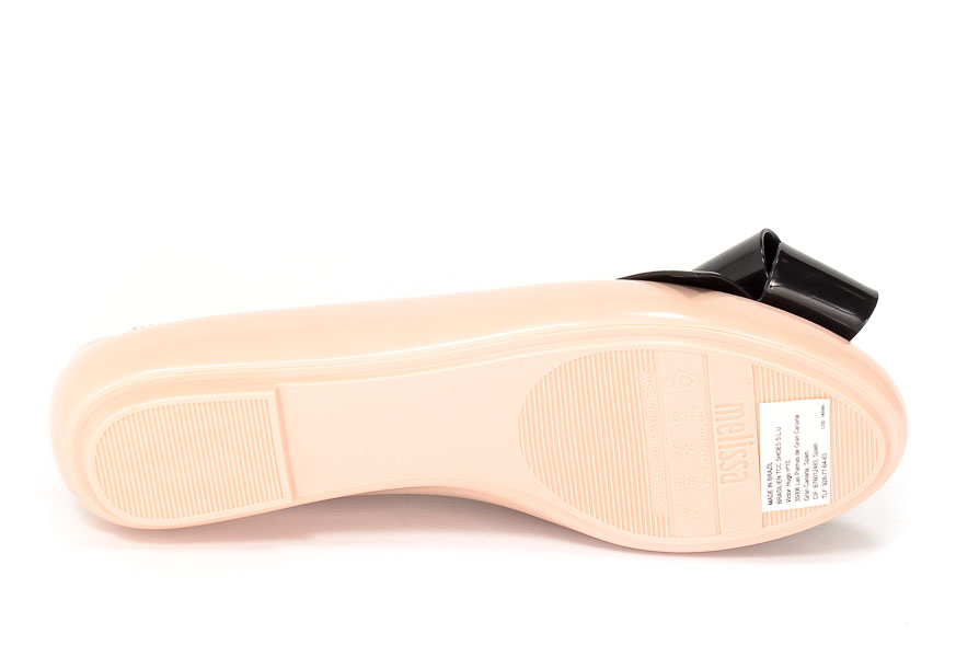 Baleriny Melissa M31954-51647 Pink/Black 