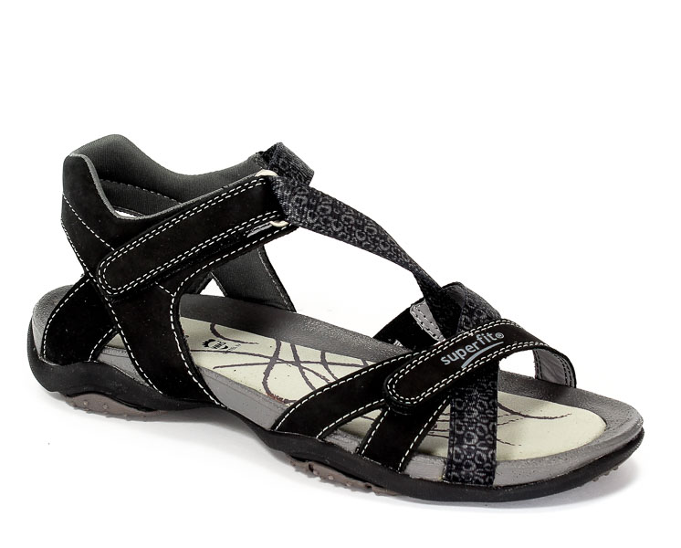Sandały letnie Super Fit 0-00161-01 Schwarz N