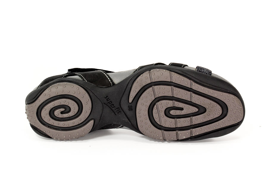 Sandały letnie Super Fit 0-00161-01 Schwarz N