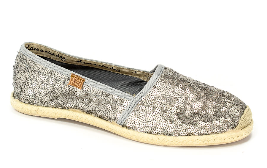Półbuty GiosEppo 40154-47 Magesty Silver