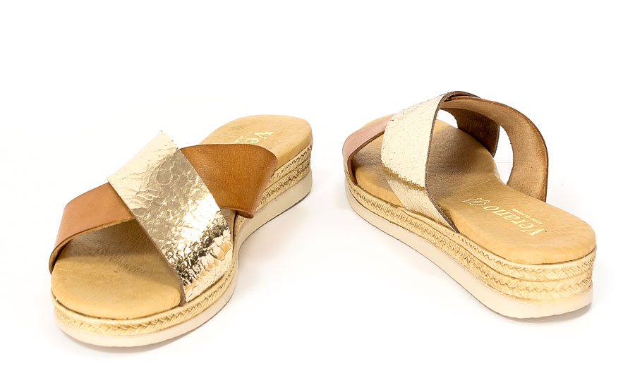 Klapki letnie Verano 7204 Sabana oro crac
