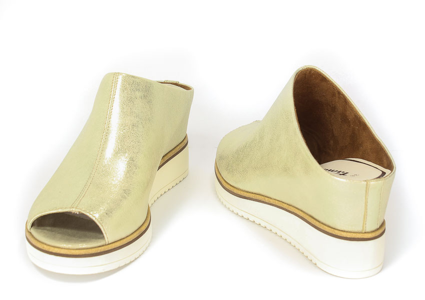 Klapki Letnie Tamaris 1-27200-28 909 Light Gold