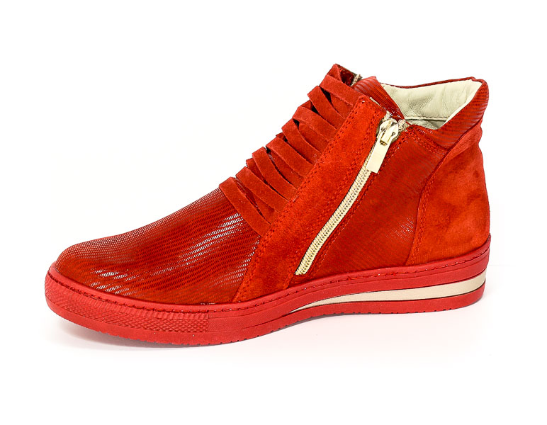 Sneakersy Dolce Pietro 1028-017-01-1 Czerwony