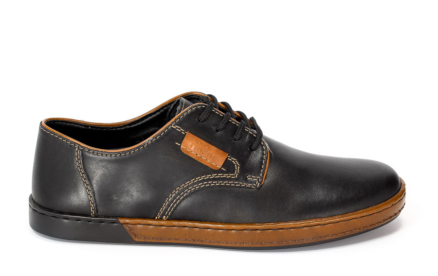 Półbuty Rieker B2822-00 Black