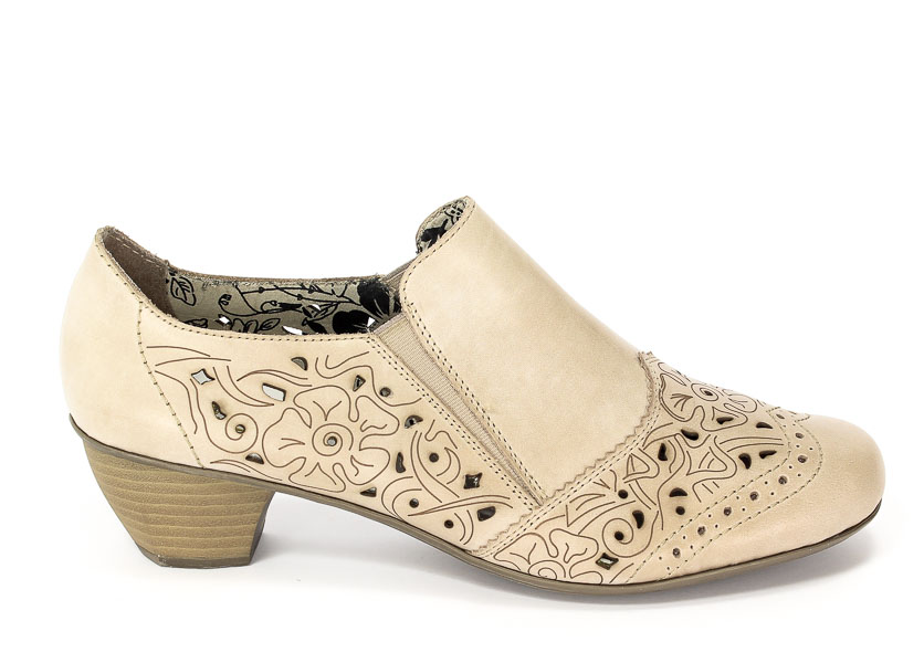 Półbuty letnie Rieker 41757-60 Beige
