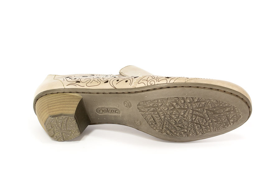 Półbuty letnie Rieker 41757-60 Beige