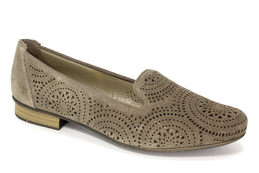 Półbuty letnie Rieker 51976-42 Grey