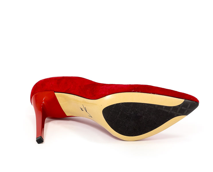 Czółenka Visconi 7250391-817 Rosso Wel