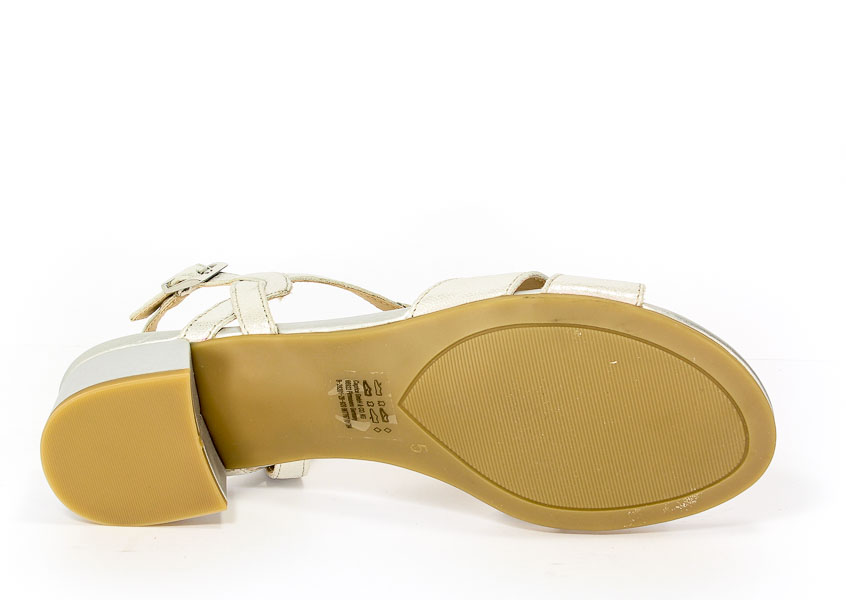 Sandały letnie Caprice 9-28201-28 920 Silver metal