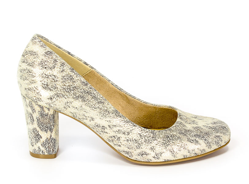 Czółenka Caprice 9-22402-28 117 OFFWhite LEO