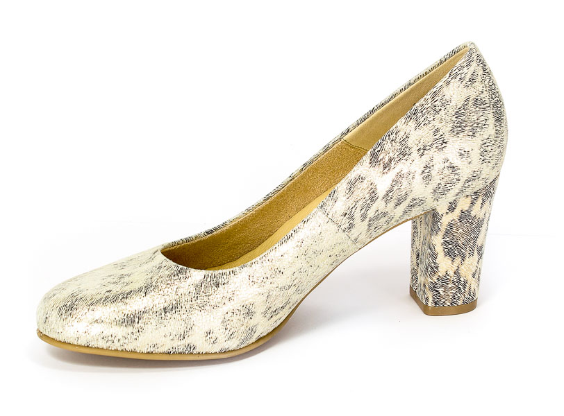 Czółenka Caprice 9-22402-28 117 OFFWhite LEO