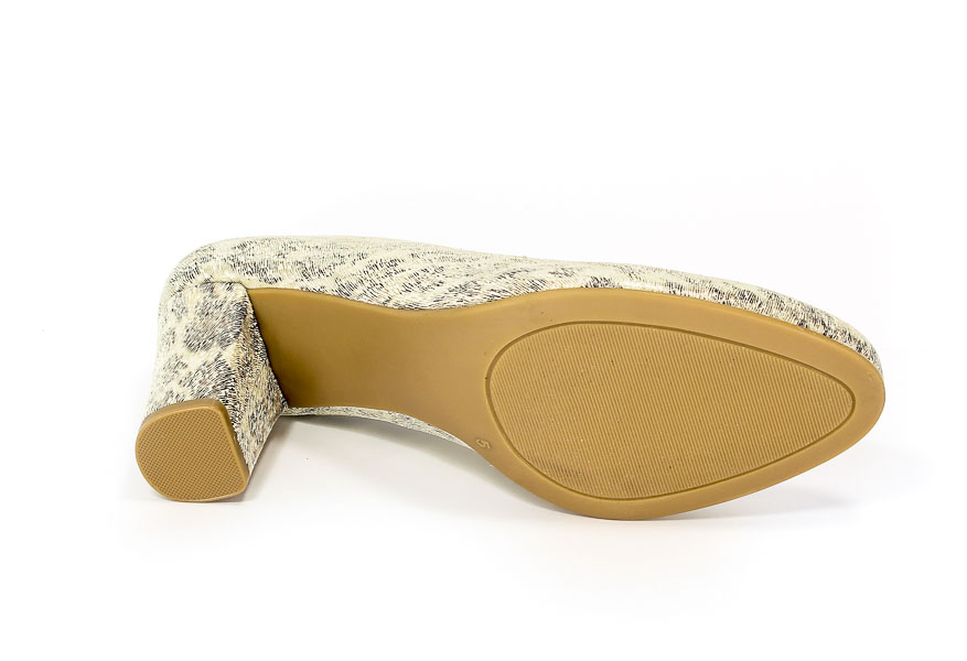 Czółenka Caprice 9-22402-28 117 OFFWhite LEO