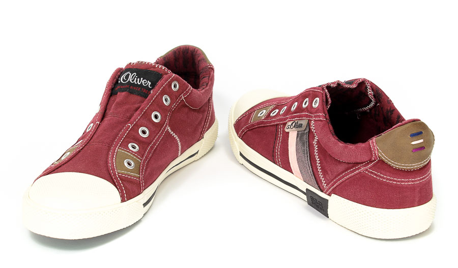 Półbuty S.Oliver 5-14600-28 549 Bordeaux
