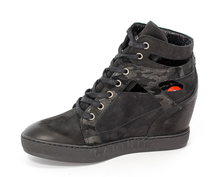 Sneakersy letnie Carinii B3909-360-F12-000-B88 Czarny