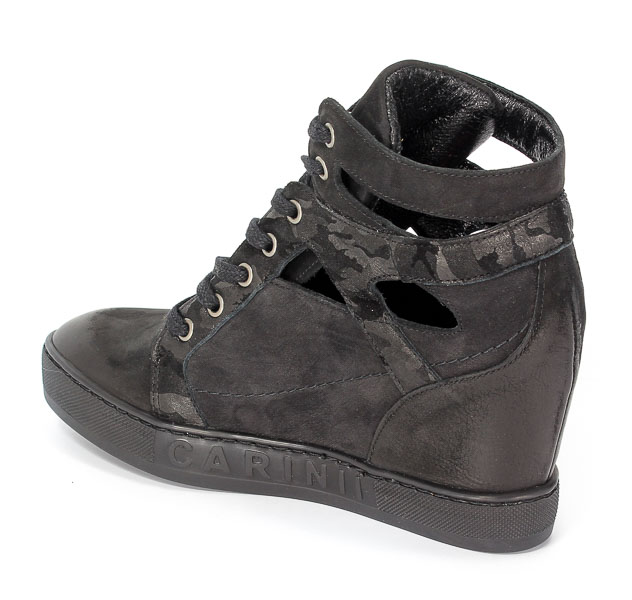 Sneakersy letnie Carinii B3909-360-F12-000-B88 Czarny