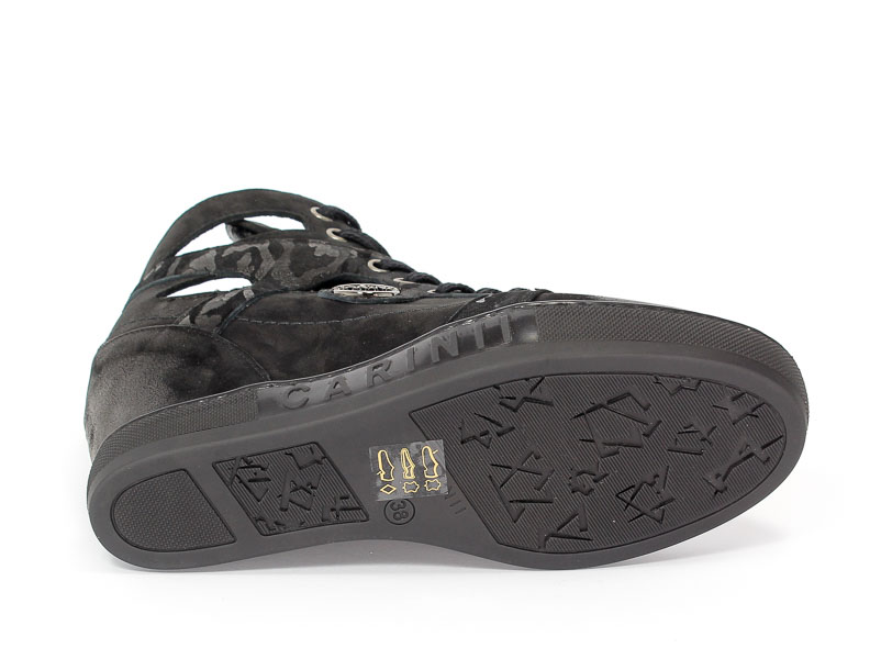 Sneakersy letnie Carinii B3909-360-F12-000-B88 Czarny
