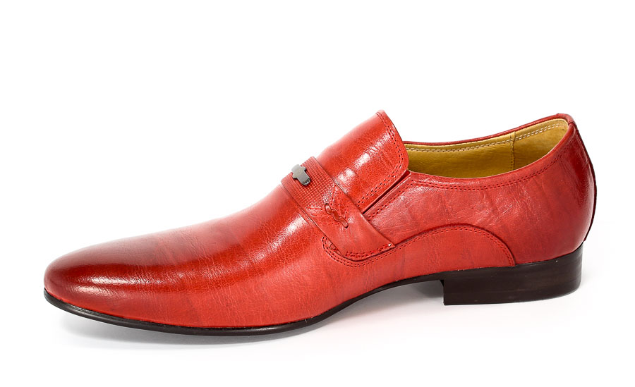 Półbuty Brooman C131-105-A700 Red