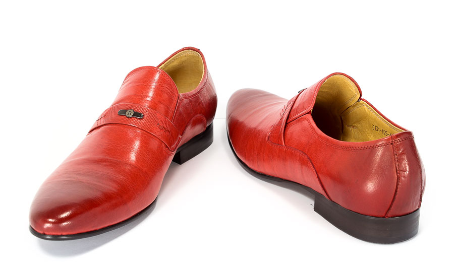 Półbuty Brooman C131-105-A700 Red