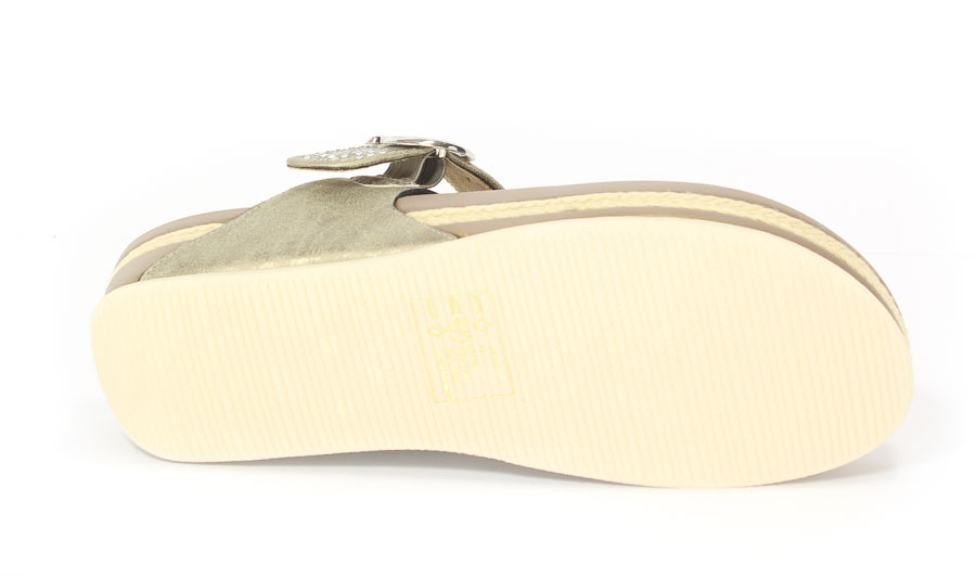 Klapki letnie Rieker V1460-62 Beige