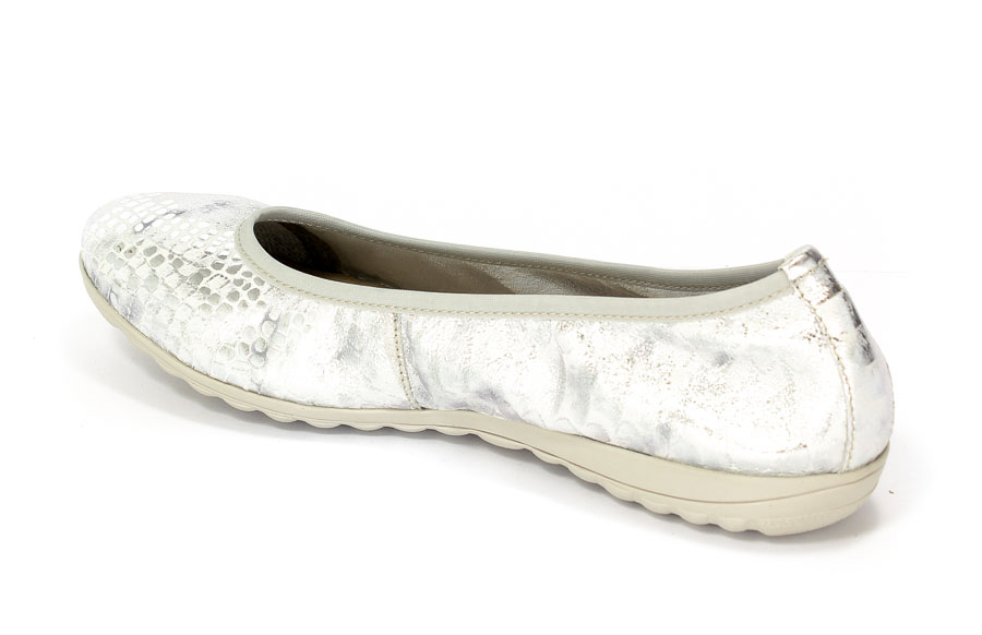 Baleriny Caprice 9-22142-28 920 Silver Metal 