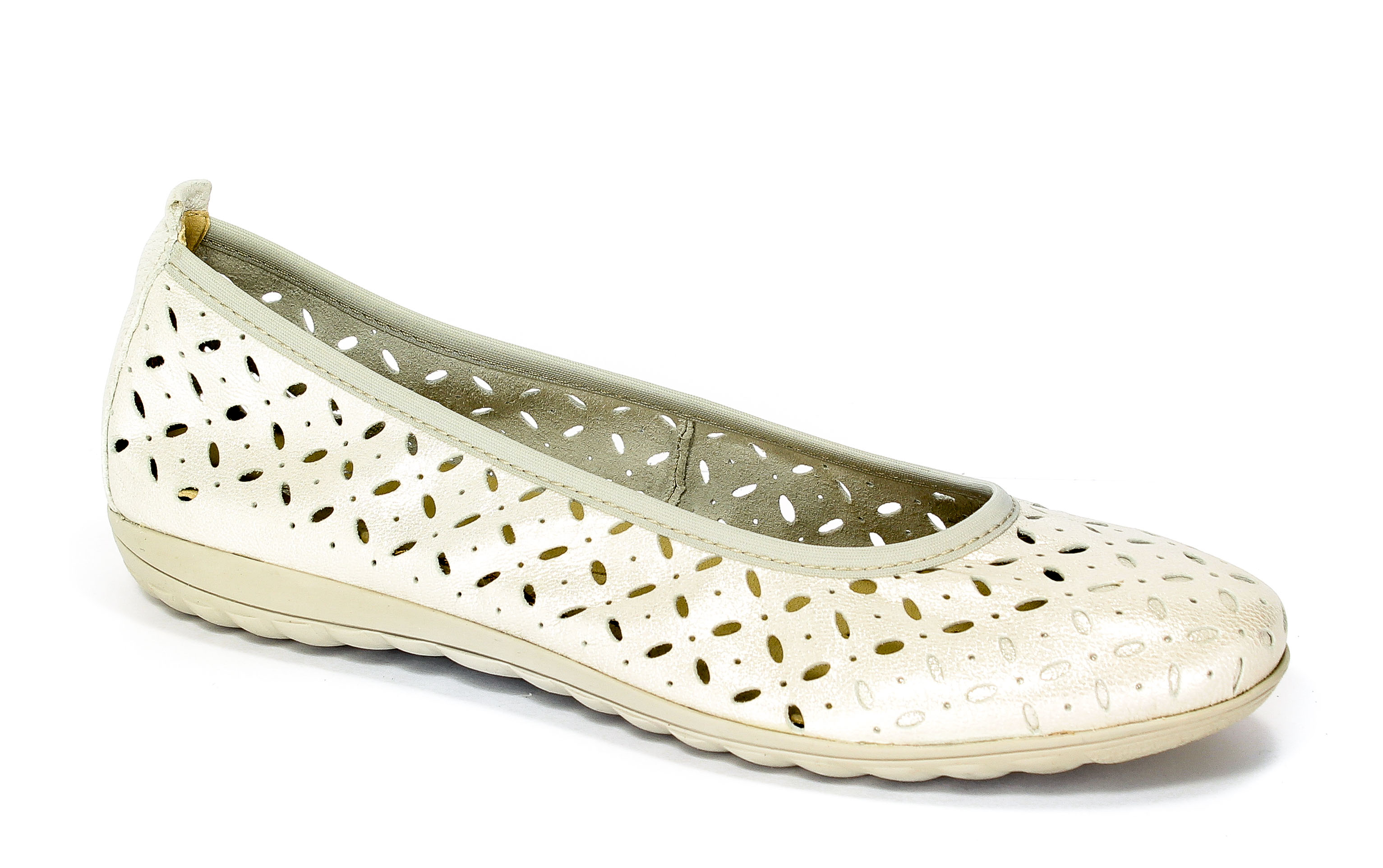 Baleriny Letnie Caprice  9-22154-28 920 Silver Metal