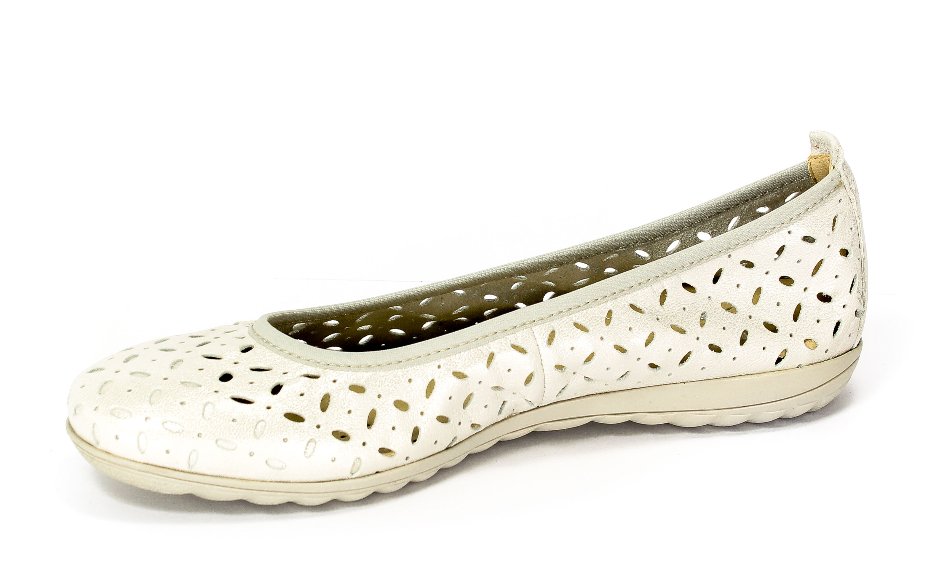 Baleriny Letnie Caprice  9-22154-28 920 Silver Metal