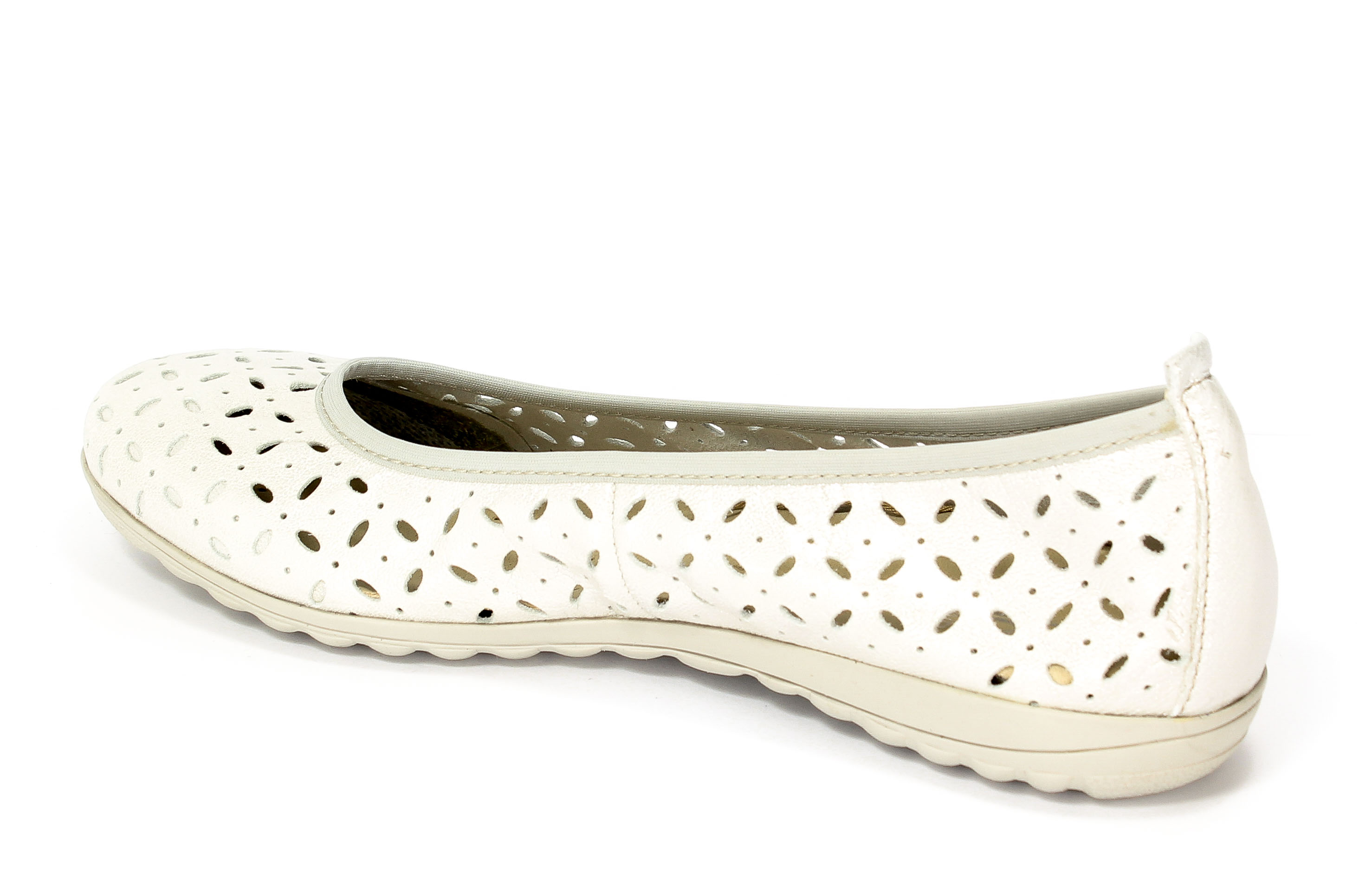 Baleriny Letnie Caprice  9-22154-28 920 Silver Metal