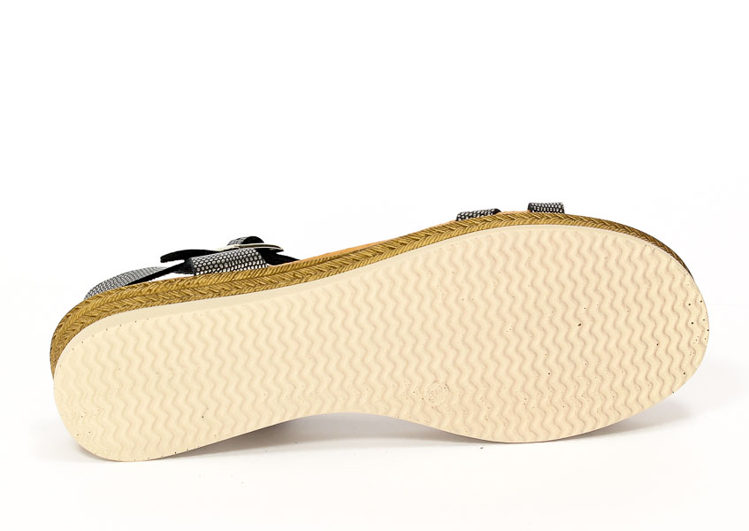 Sandały Letnie Presso 3450 4-3450(R.M.Negro/Plomo ) 