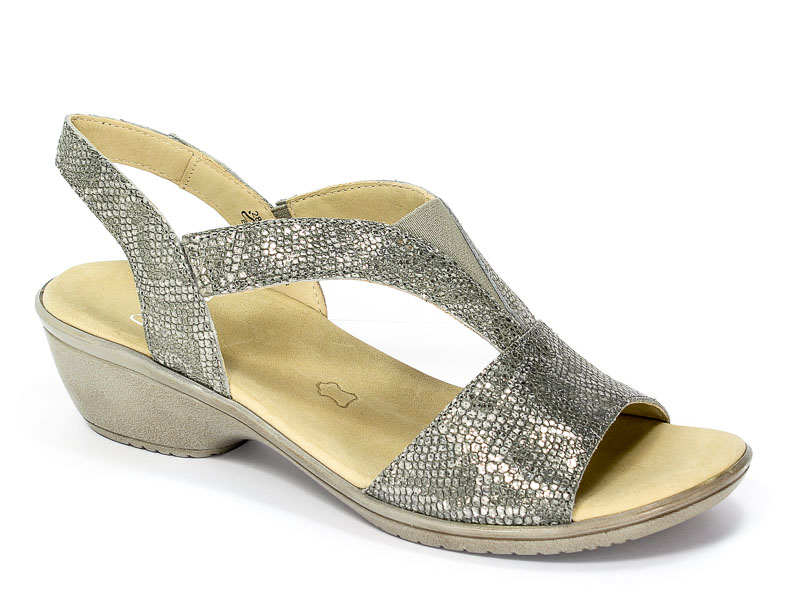 Sandały letnie Caprice 9-28707-28 209 Grey reptile