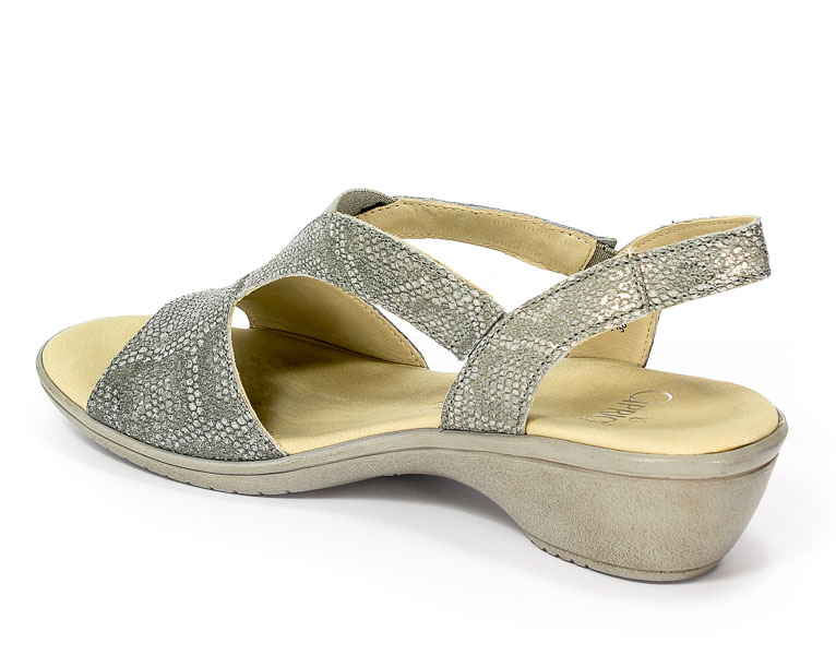 Sandały letnie Caprice 9-28707-28 209 Grey reptile