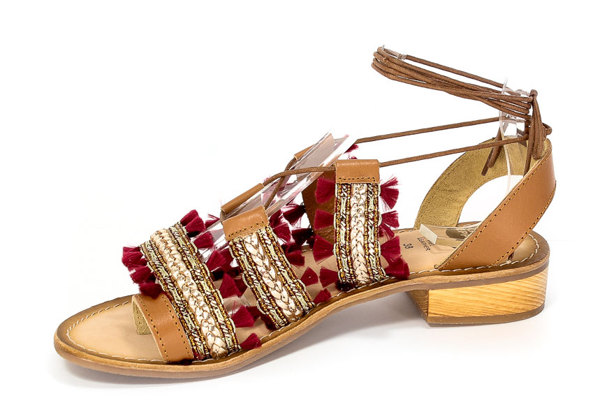 Sandały Letnie GiosEppo 40462-05 Tixae Red