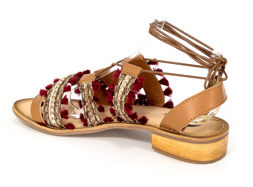 Sandały Letnie GiosEppo 40462-05 Tixae Red