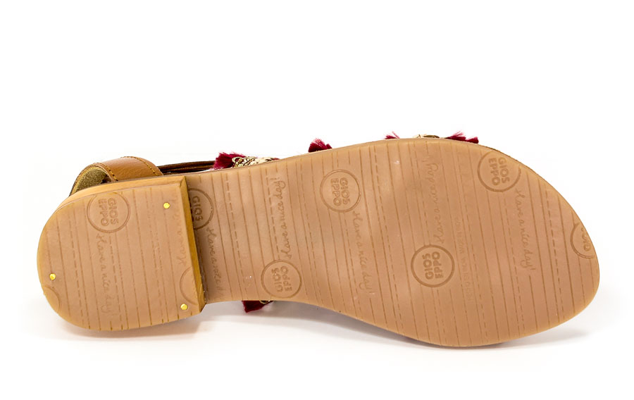 Sandały Letnie GiosEppo 40462-05 Tixae Red