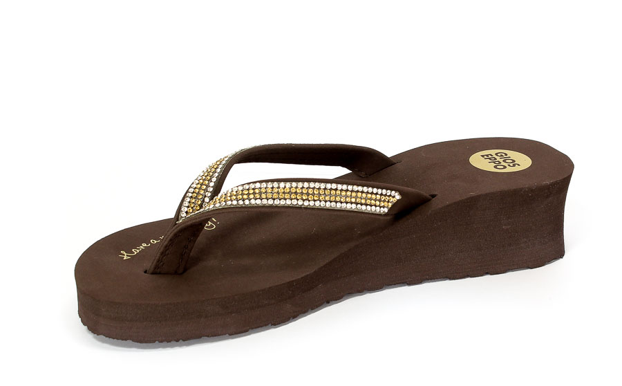 Klapki Letnie GiosEppo 39497 Grazia Chocolate