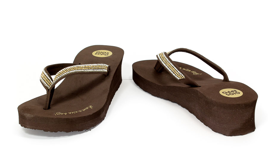 Klapki Letnie GiosEppo 39497 Grazia Chocolate