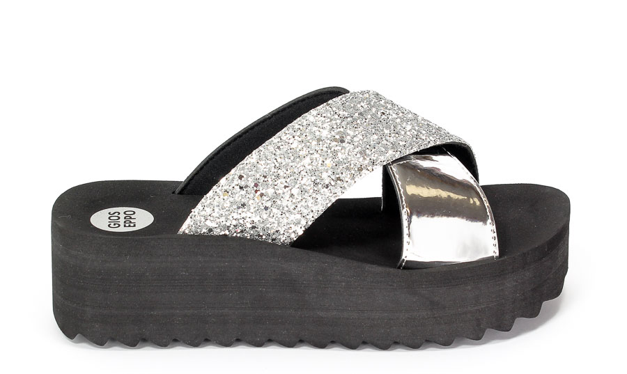 Klapki Letnie GiosEppo 39485 Laurisa Silver