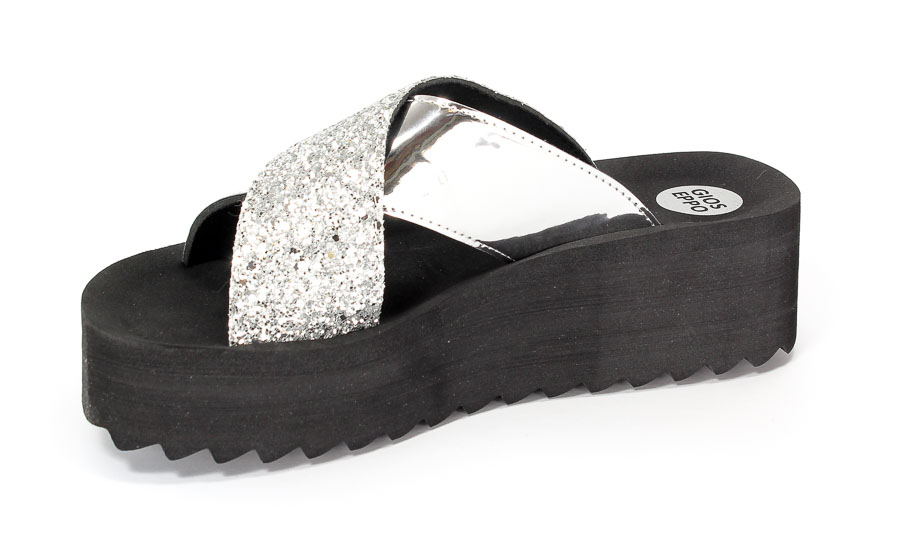 Klapki Letnie GiosEppo 39485 Laurisa Silver