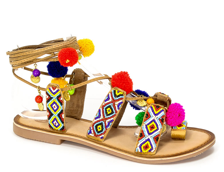 Sandały Letnie GiosEppo 33508-30 Omahas Tan