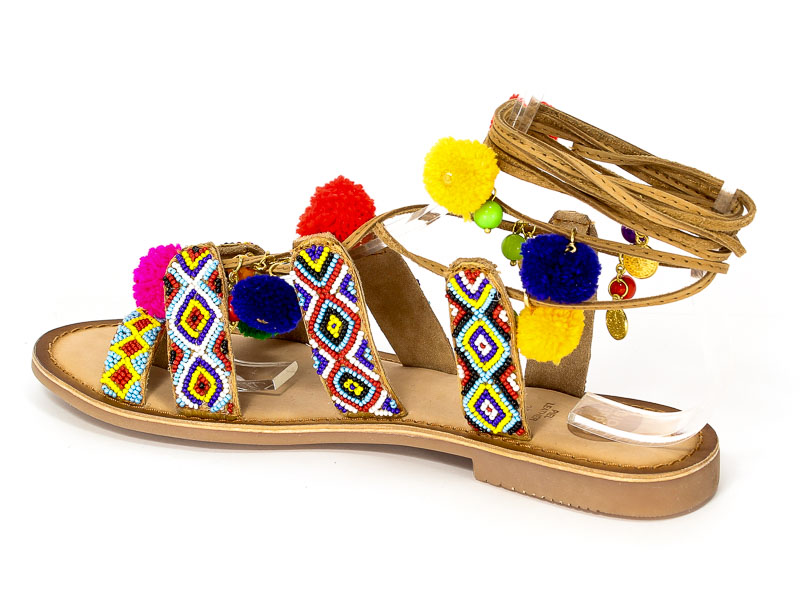 Sandały Letnie GiosEppo 33508-30 Omahas Tan