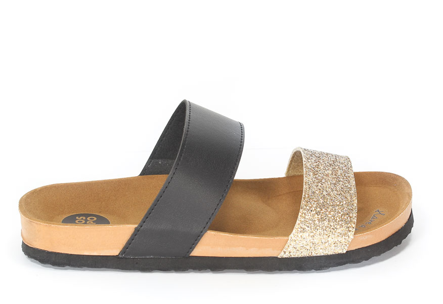 Klapki Letnie GiosEppo 38193 Jellyfish Gold/Black